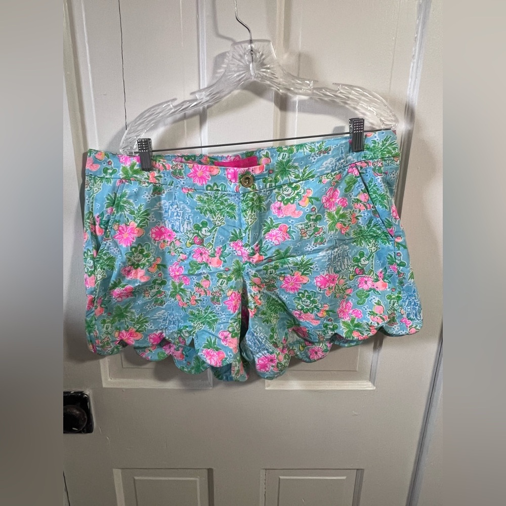 Lilly Pulitzer x Disney Size 14 Buttercup shorts